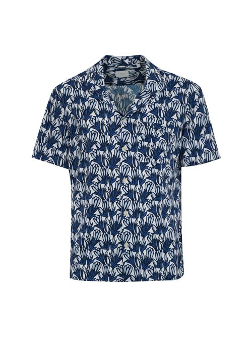 Camicia stile bowling con stampa floreale Xacus | 81626 ACT440MM001